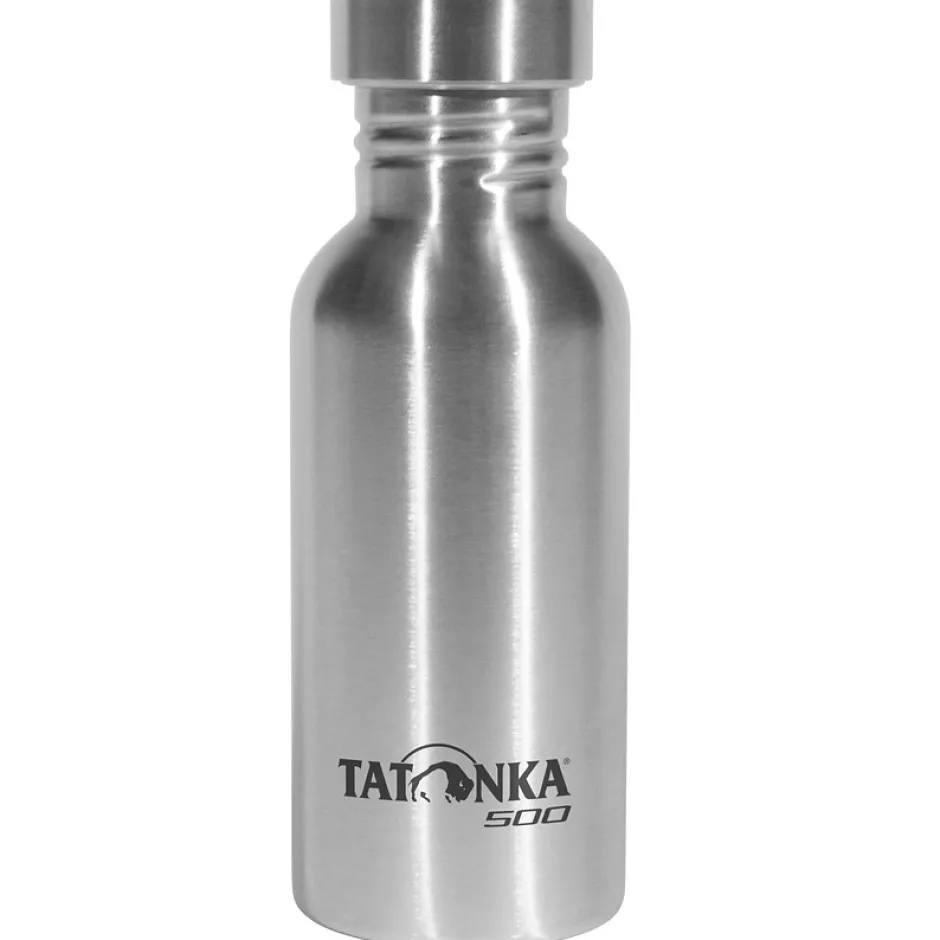 Outdoor Flessen & Thermosflessen < Tatonka Steel Bottle Premium 0.5L - Drinkfles
