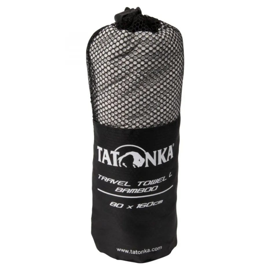 Zwemhulpmiddelen|Lichaamsverzorging < Tatonka Trave Towe Bamboo - grey