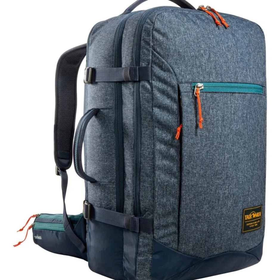 Rugzakken & Drinksystemen < Tatonka Traveller Pack 35 Rugzak - navy
