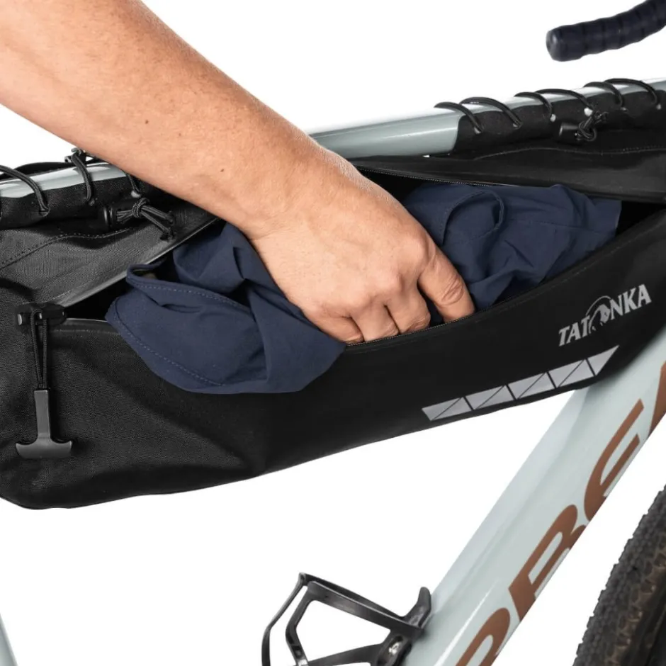 Frametassen|Top Tube Bag < Tatonka Frame Pouch WP 50 Fiets-tas - black