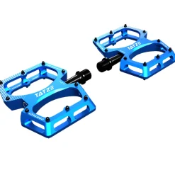 Tatze CONTACT CNC Junior Platformpedalen - blauw