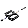 Tatze CONTACT CNC Junior Platformpedalen - rood