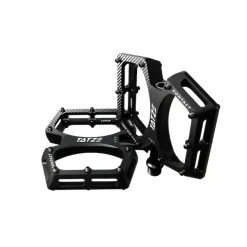 Tatze CONTACT CNC Large Platformpedalen - zwart