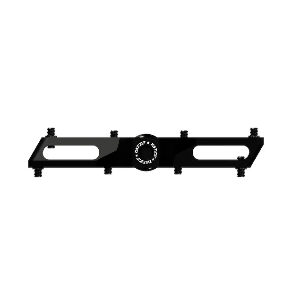 Tatze CONTACT CNC Large Platformpedalen - zwart