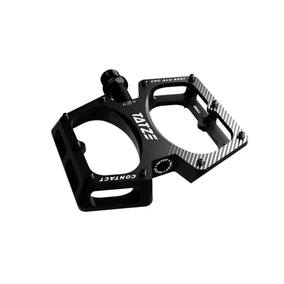 Tatze CONTACT CNC Small Platformpedalen - zwart