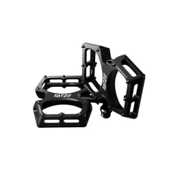 Tatze CONTACT CNC Small Platformpedalen - zwart