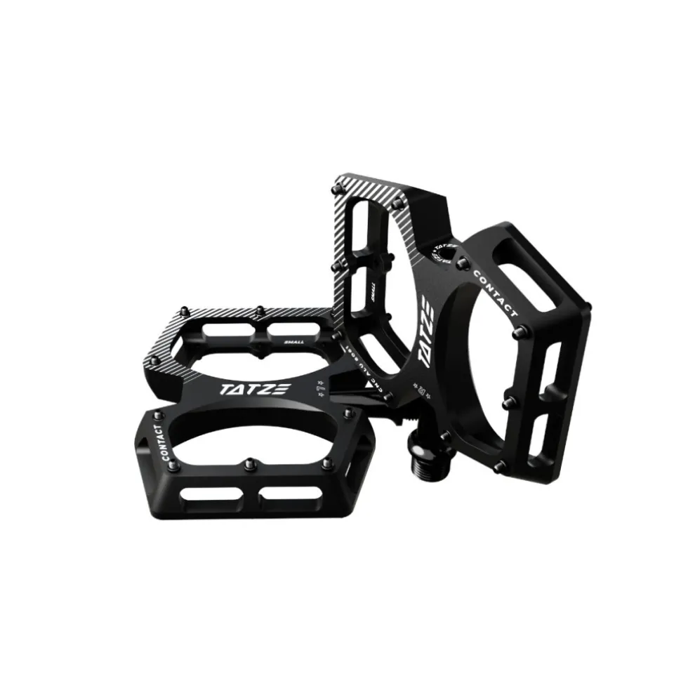 Tatze CONTACT CNC Small Platformpedalen - zwart