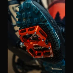 Tatze CONTACT Combi Hybridpedalen - oranje