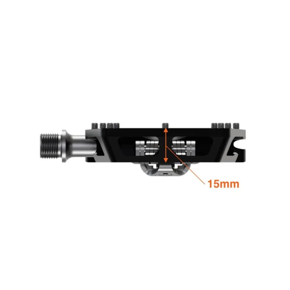 Tatze CONTACT Combi Hybridpedalen - oranje