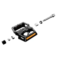Klikpedalen|Combi Pedalen < Tatze CONTACT Combi Vision Hybrid Pedalen - black