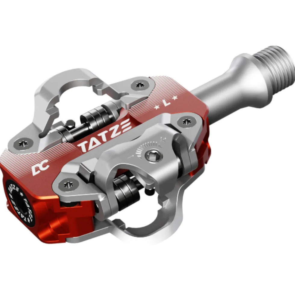 Tatze DC Klikpedalen - rood