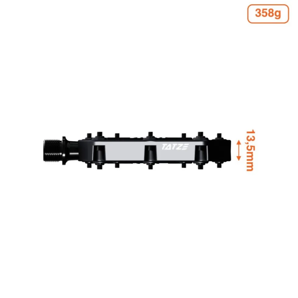 Tatze LINK Composite Platformpedalen - zwart