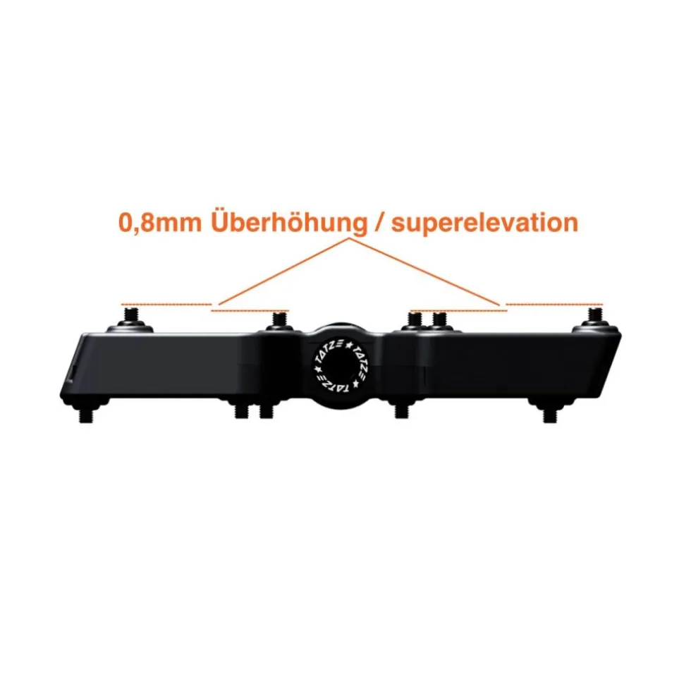Tatze LINK Composite Platformpedalen - zwart