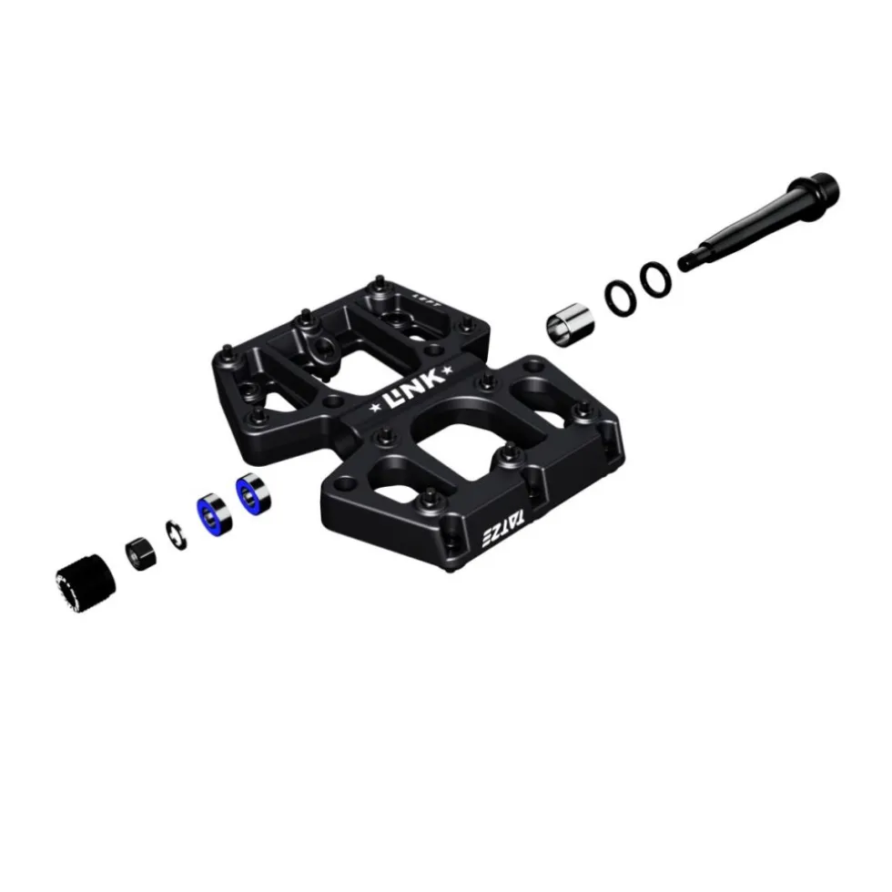 Tatze LINK Composite Platformpedalen - zwart