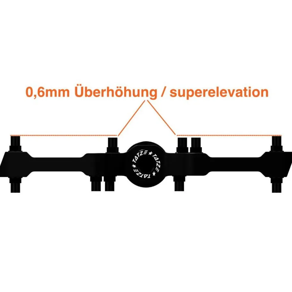 Tatze LINK Platformpedalen - zwart