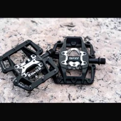 Tatze TWO-FACE Composite Hybridpedalen - zwart