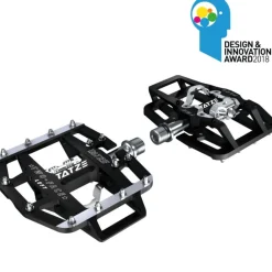 Klikpedalen|Combi Pedalen < Tatze TWO-FACE Hybridpedalen - zwart