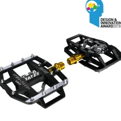 Tatze TWO-FACE TI Hybridpedalen - zwart