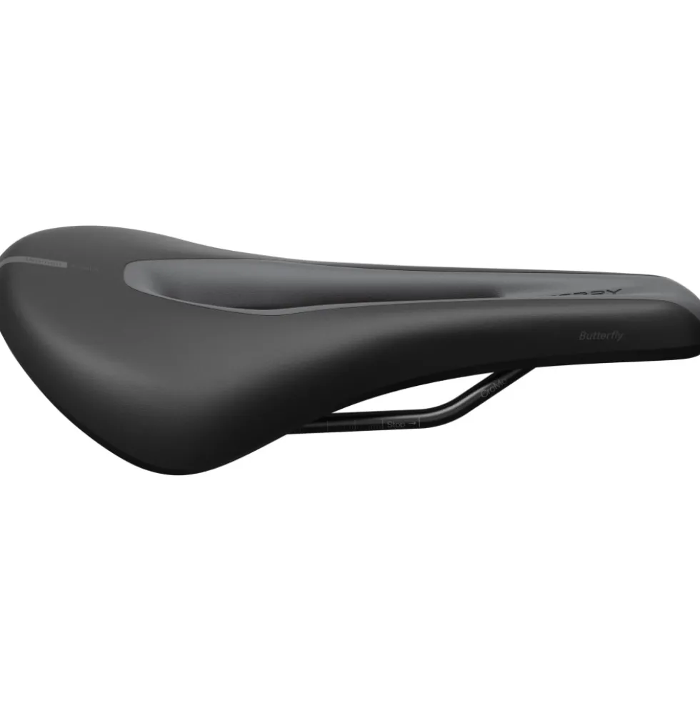 Terry Butterfly Exera Max Dameszadel - zwart