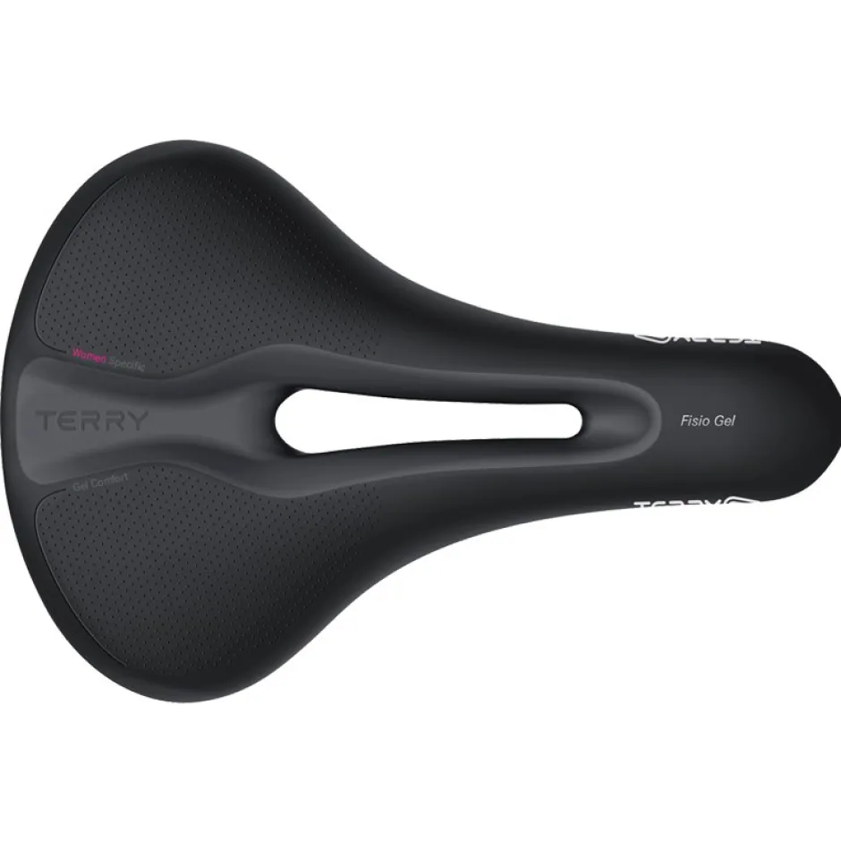 Zadels < Terry Fisio Gel Max Women Touring Saddle - black