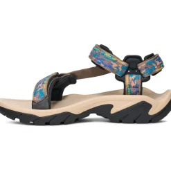 Teva Terra Fi 5 Universal Sandalen voor dames - tree cover neon spring