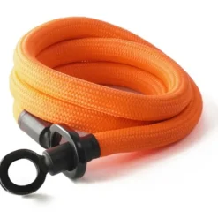 Beugelsloten < Texlock tex–lock eyelet incl. D-lock u-slot - 160cm - acid orange
