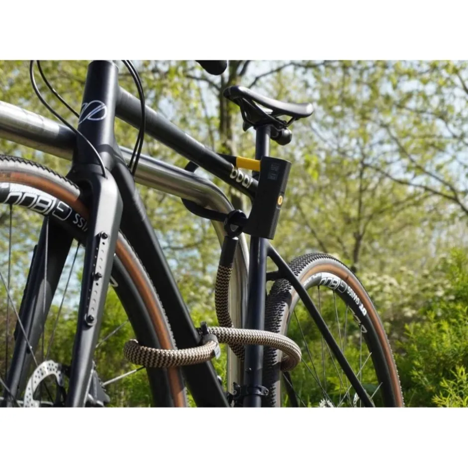 Beugelsloten < Texlock tex–lock eyelet incl. D-lock u-slot - 120cm - wild hemp