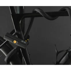 tex–lock eyelet incl. D-lock u-slot - 160cm - onyx black