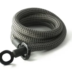 tex–lock eyelet incl. D-lock u-slot - 160cm - electric grey