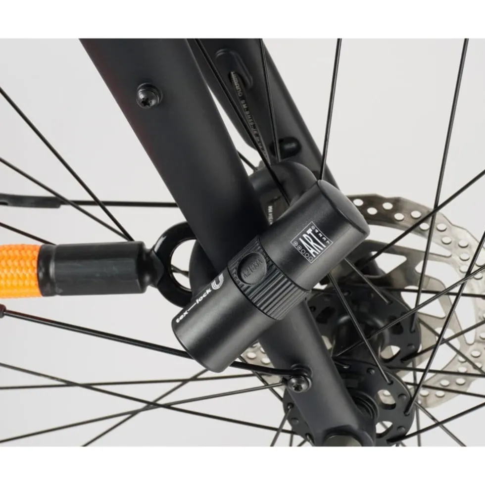 tex–lock eyelet incl. U/X-lock u-slot - 100cm - acid orange