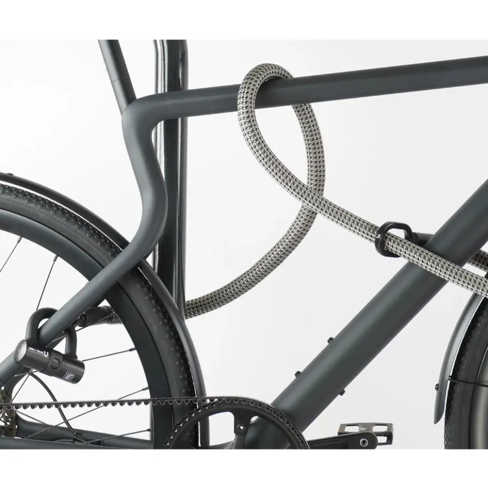 tex–lock eyelet incl. U/X-lock u-slot - 160cm - electric grey