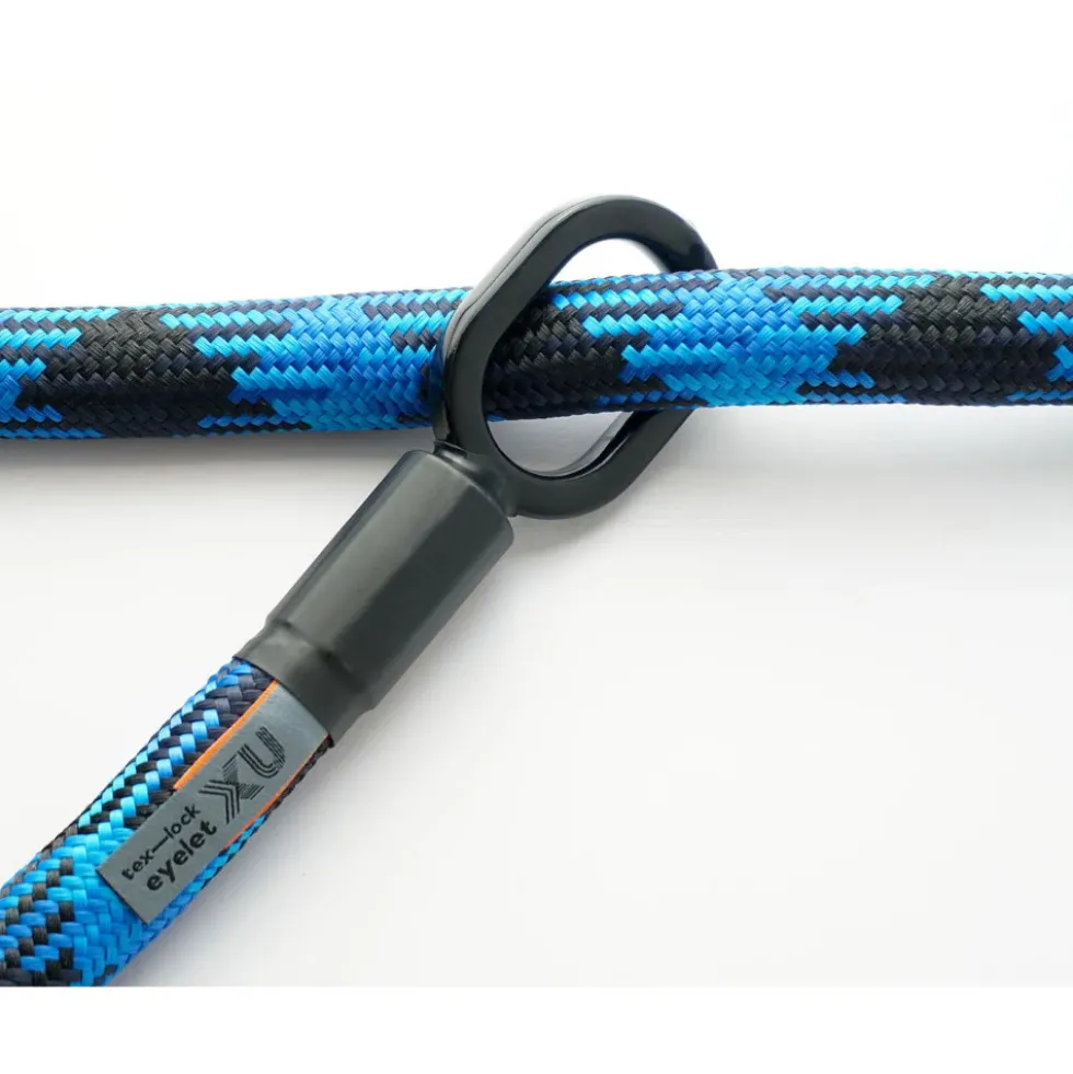tex–lock eyelet incl. U/X-lock u-slot - 160cm - morpho blue