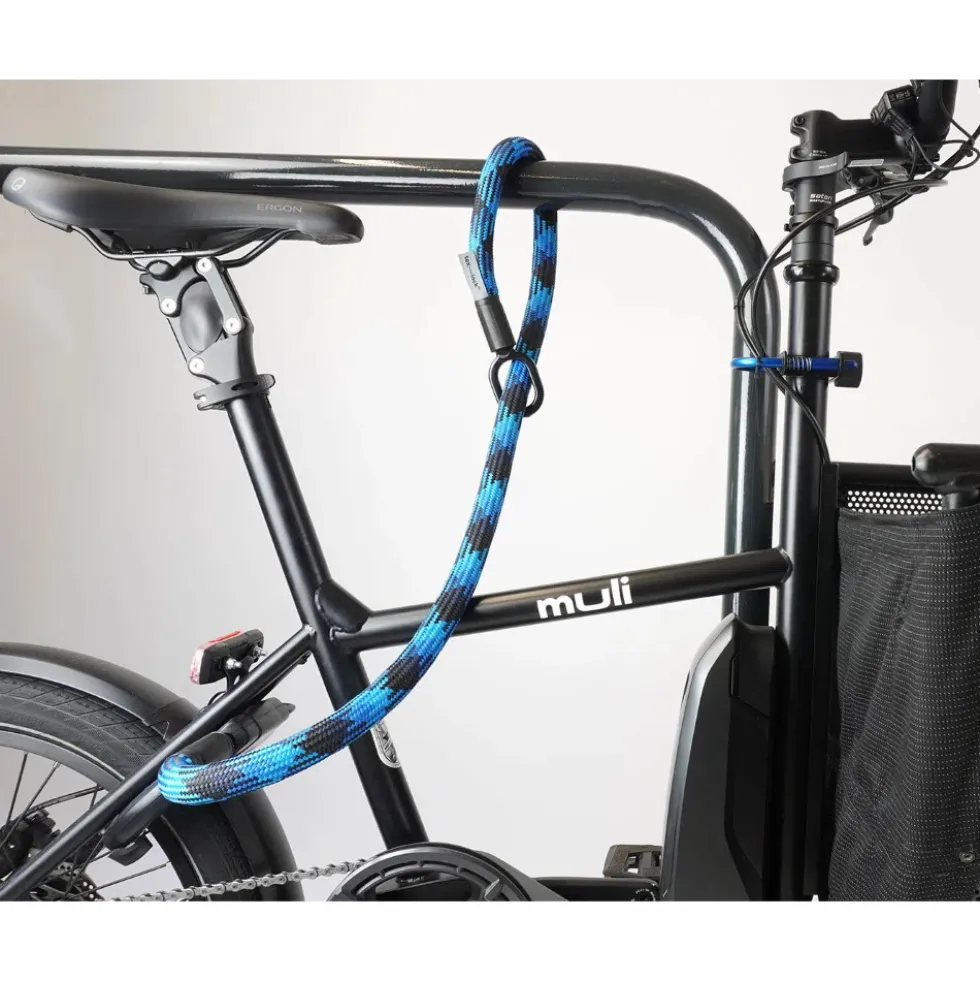 tex–lock mate Insteekkoord voor frameslot - 120cm - morpho blue