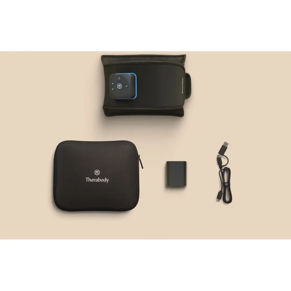 Spierstimulatie & Massage < Therabody RecoveryTherm Back Warmte & Massagegordel