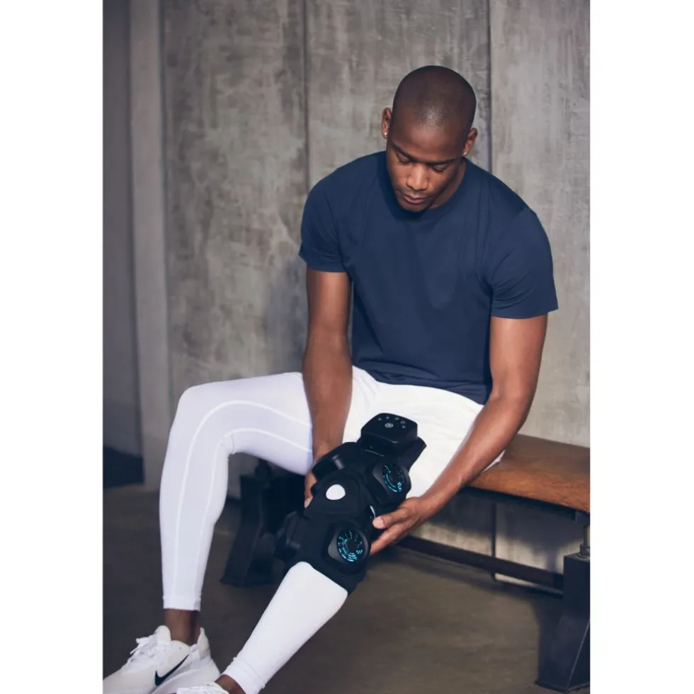 Therabody RecoveryTherm Knee - zwart