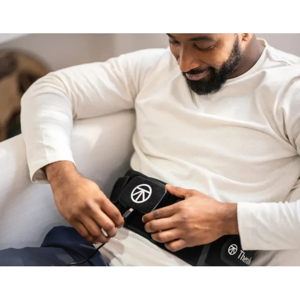 Therabody ThermBack LED Warmte & Massagegordel