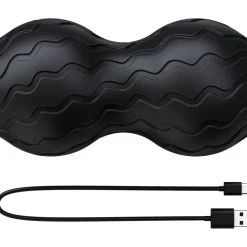 Therabody WaveDuo - Vibrating Foam Roller - zwart