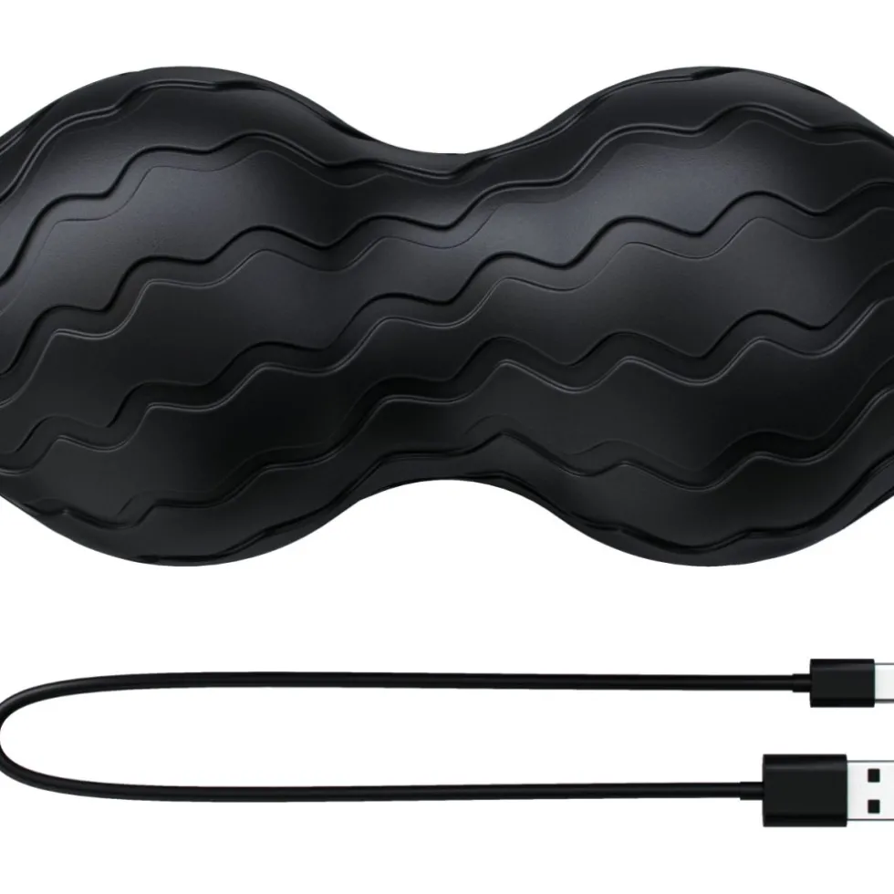 Therabody WaveDuo - Vibrating Foam Roller - zwart