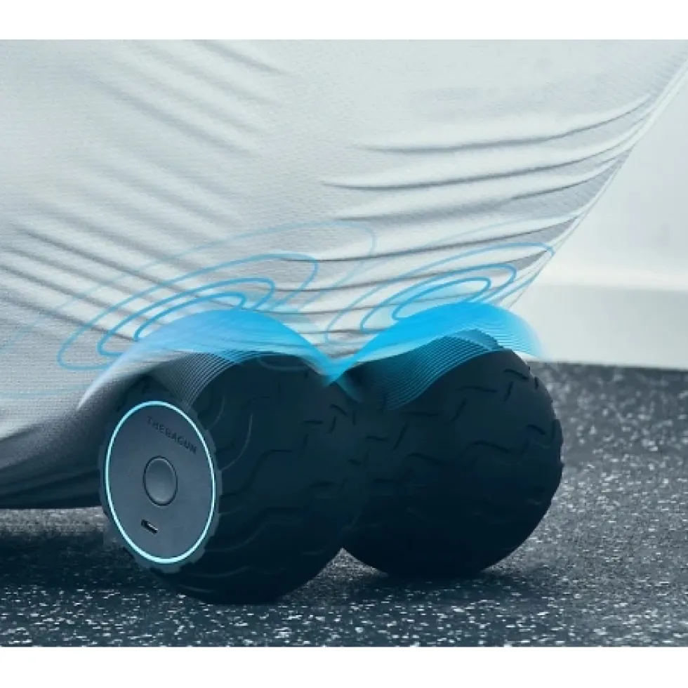 Therabody WaveDuo - Vibrating Foam Roller - zwart