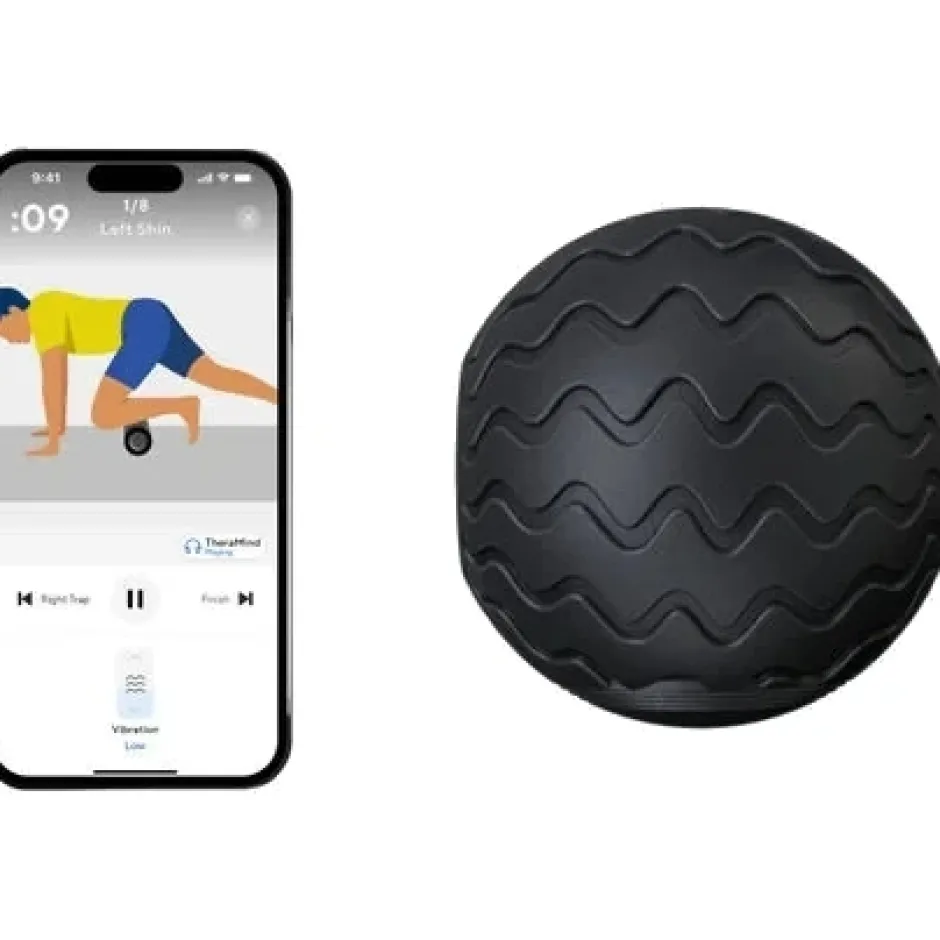 Spierstimulatie & Massage < Therabody WaveSolo - Vibrating Foam Roller - zwart
