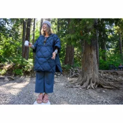 Therm-a-Rest Honcho Poncho Down - Deken - Outer Space Blue