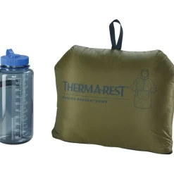 Slaapzakken < Therm-a-Rest Honcho Poncho Down - Deken - Dark Olive