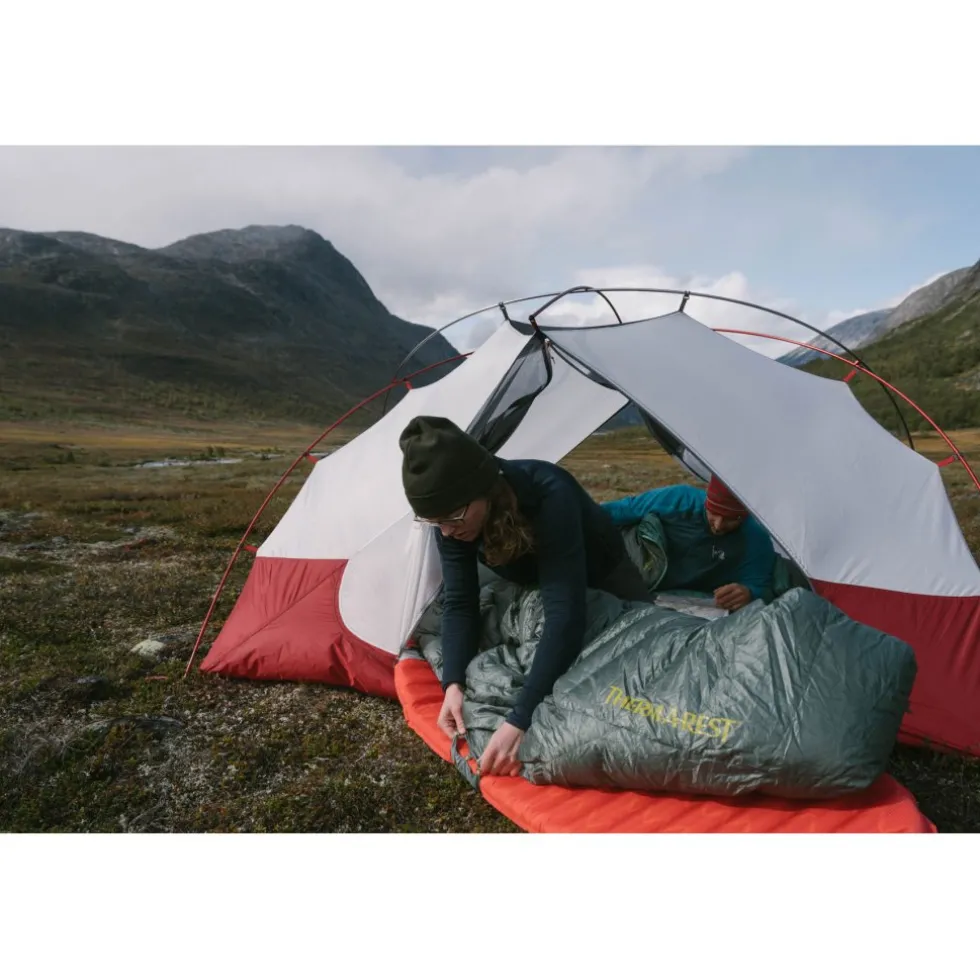 Therm-a-Rest Questar 20F/-6C R - Donzen Slaapzak - Balsam