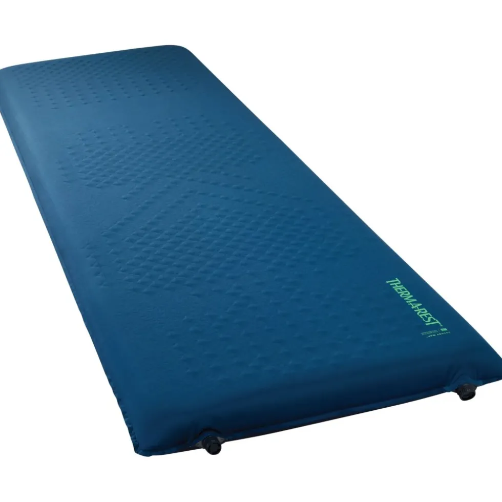 Therm-a-Rest LuxuryMap Mattress Zelfopblazende Isolatiemat - Large - Poseidon Blue