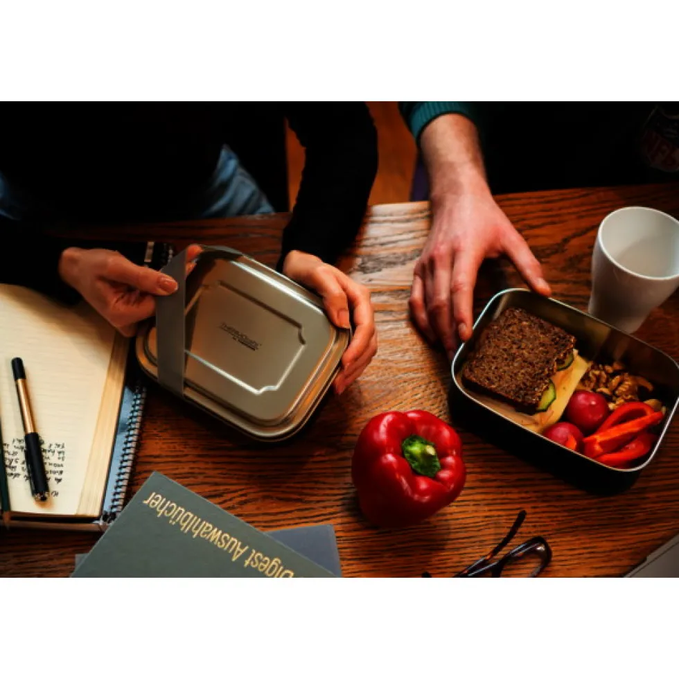 THERMOS® TC Sandwich Box 1L Brooddoos - groenblauwe mat