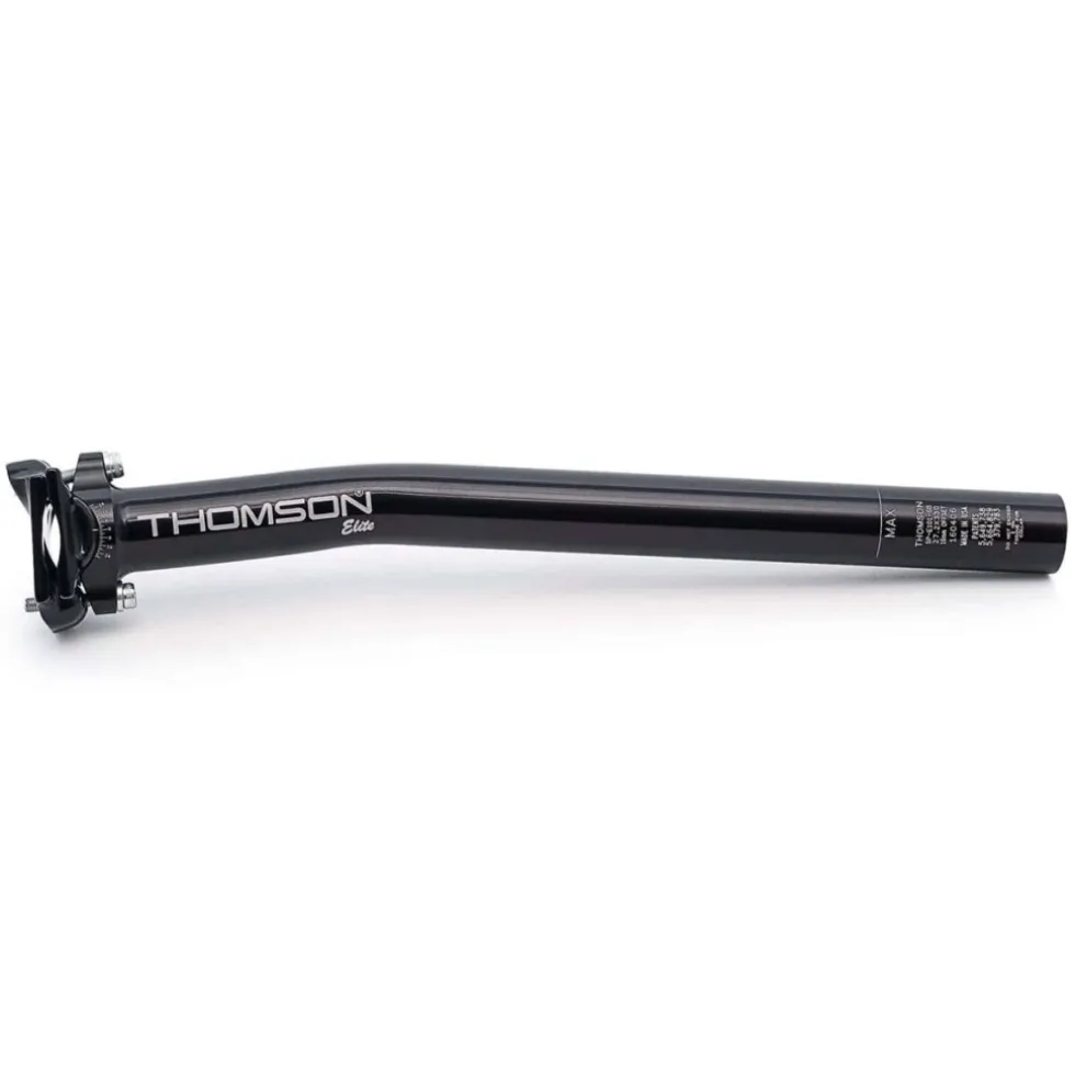 Thomson Elite Zadelpen - Setback - zwart