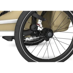 Kinderkarren < Thule Chariot Cross 2 Double - Fietskar voor Kinderen - dark slate