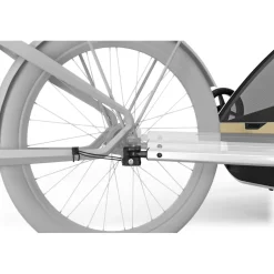 Kinderkarren < Thule Chariot Cross 2 Double - Fietskar voor Kinderen - dark slate