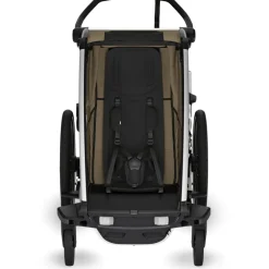 Thule Chariot Cross 2 Single - Fietskar voor Kinderen - faded khaki