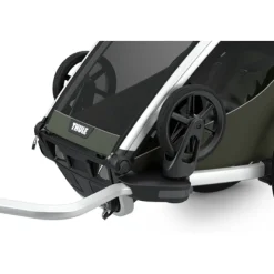 Thule Chariot Lite 2 - Fietskar voor 2 Kinderen - vintage green